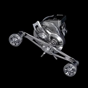 SHIMANO夢屋　ダブルハンドルアルミノブ　55mmグレー シマノ 25 夢屋 ダブルハンドルアルミノブ 55mm グレー ( 2025年